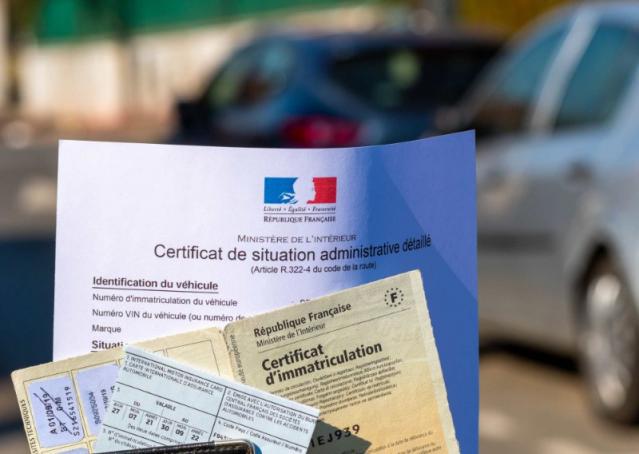 formalités administratives auto